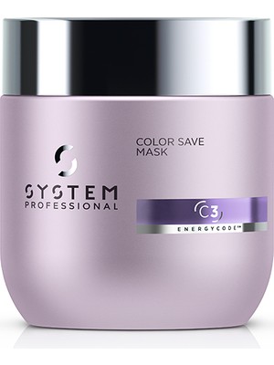 System Color Save Boyalı Saç Maskesi 200ml
