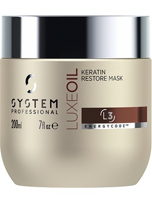 System Professional Luxe Oil Keratin Restore Maske 200 ml