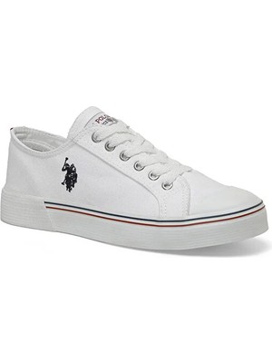 U.S. Polo Assn. Penelope 4fx (3.8 Cm) Lacivert Kadın Sneaker Beyaz