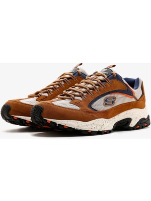 Skechers Stamina - Akur 232570 Tnv Erkek Bej Sneakers