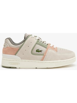 Lacoste Sport Court Cage Kadın Bej Sneakers