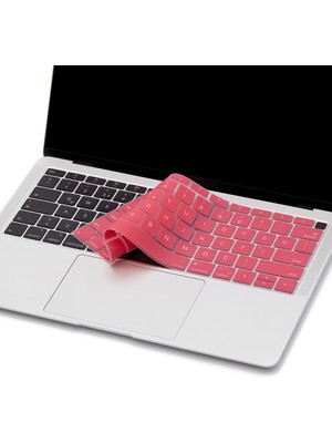 McStorey Laptop Macbook Air Klavye Koruyucu US-TR Harf Baskılı A1932 ile Uyumlu