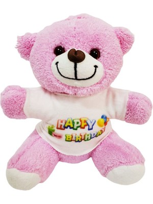 Happy Birthday Tişörtlü Ayıcık