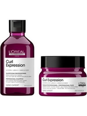 L'Oréal Professionnel L’oréal Professionnel Serie Expert Curl Expression Kıvırcık Saçlar Için Birikme Önleyici Şampuan Maske EVAA35