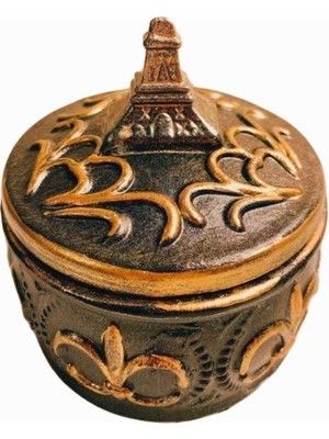 Morlalem Eyfel Kutusu Eiffel Kutu Silikon Kalıp K-1053, Polyester Taş Tozu Alçı Kalıbı