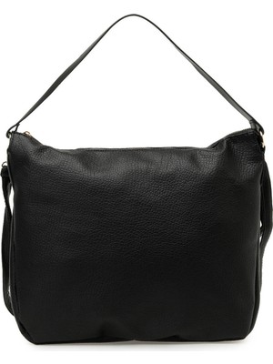 Polaris Ntrl Prm Omz 3pr Siyah Kadın Omuz Çantası