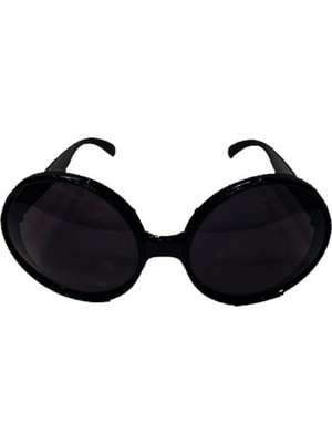 80 li Yıllar Siyah Renk Nostalji Yeşilçam Parti Gözlüğü