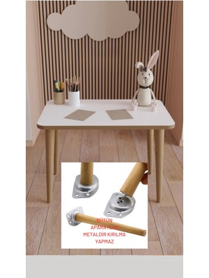 Erka Dizayn 60x50 Aktivite Masası Çocuk Oyun Masası