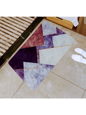 Main Shop Kaymaz Tabanlı Su Emici Abdest ,banyo ve Mutfak Paspası Büyük Boy 78X48CM
