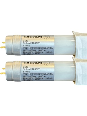 Osram Substitube 16W 840 4000K (Günışığı) G13 Duylu LED Floresan (2 Adet)