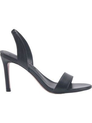 Nine West Voner 3fx Siyah Kadın Topuklu Sandalet