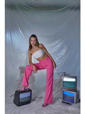 Markano Panky Pantolon Pembe