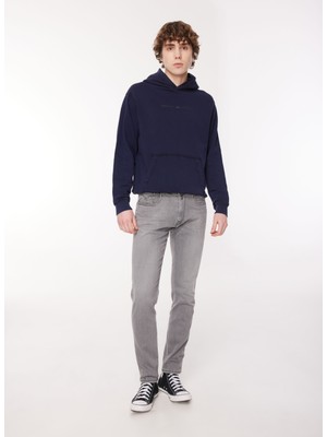 Replay Normal Bel Slim Fit Erkek Denim Pantolon M914Y 096 Medıum Grey