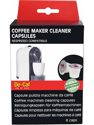 Axor De-Caf Nespresso Temizlik Kapsülü 1 Adet