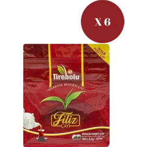 Tirebolu 42 6 x 100 Lü Filiz Demlik Poşet Çay