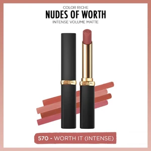 L'Oréal Paris  L'oréal Paris Color Riche Intense Volume Matte Ruj -  570 Worth It (Intense)
