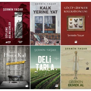 Söyleme Bilmesinler - Kalk Yerine Yat - Gelirken Ekmek Al - Deli Tarla - 6 Kitap - Şermin Yaşar + Matematik Öğreten Ayraç