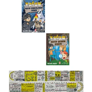 Kağan Kayıp Parçaların İzinde - Kayıp Şehrin Gizemi 2 Kitap - Matematik Öğreten Ayraç