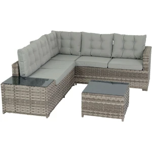 Zen Bahçe Köşe Mobilya Takımı | Rattan Bahçe Mobilyası | 708