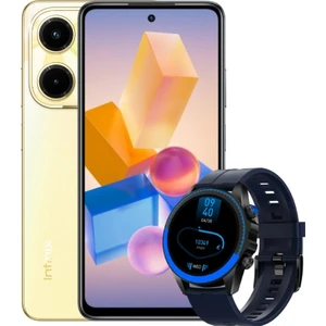Hot 40i 8 GB Ram + 8 GB Sanal Ram 256 GB Cep Telefonu (Infinix XW2 Akıllı Saat Hediyeli) Altın