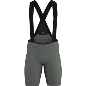 Gri Road Racer Askılı Bisiklet Taytı