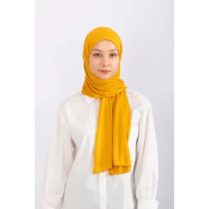 Penye Şal Jersey - Amber