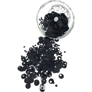 Siyah Patik ve Çanta Pulu 10 mm