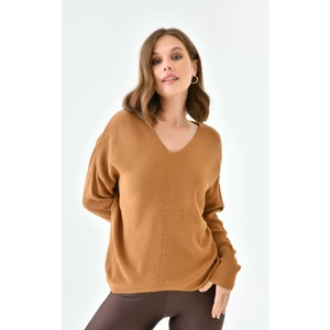 Kadın V Yaka Salaş Kazak