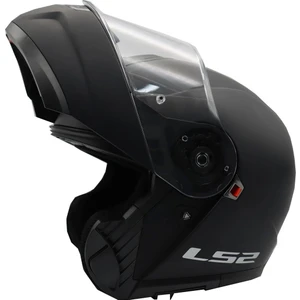 Ls2 Strobe 2 Çene Açılır Mat Siyah Kask
