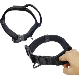 VSLT Handmade Kulplu Tactical Büyük Irk Köpek Tasma .K9 Tasma.Tactical Dog Collar.Doberman,Rottweiler,Malinois,Cane Corso,Dauna,VB