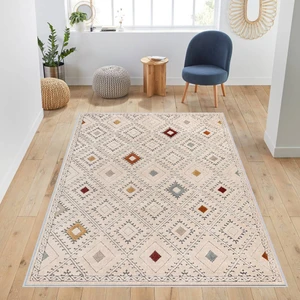 Eliana Home Dijital Baskı Yıkanabilir Kaymaz Taban Salon Halısı ve Yolluk LNA1013