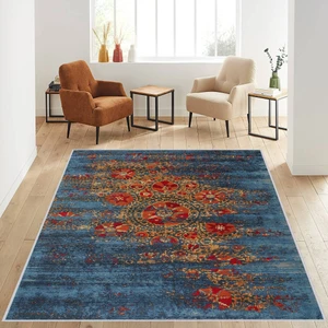 Eliana Home Dijital Baskı Yıkanabilir Kaymaz Taban Salon Halısı ve Yolluk LNA1256