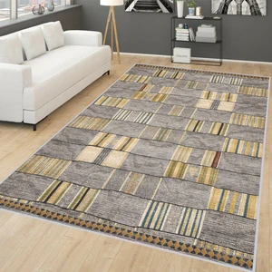 Eliana Home Dijital Baskı Yıkanabilir Kaymaz Taban Salon Halısı ve Yolluk LNA1750