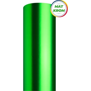 Mat Krom Yeşil Kaplama Folyosu 152 cm x 2 mt