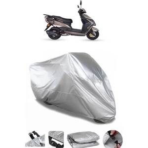 Arora Quantum 50  Gri Motosiklet Brandası Premium Kalite