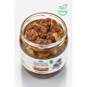 Organik Sertifikalı Çörekotu Yağı Katkılı Zeytinyağlı Incir Kürü Net 450 gr