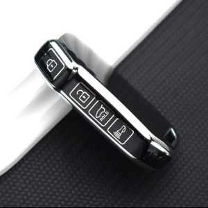 Yıldız Tuning Kia x Ceed Sustasız Keyless Smart Anahtar Kılıfı Siyah Renk