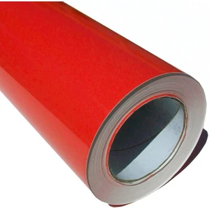 Parlak Kırmızı Yapışkanlı Folyo 61 cm x 1 mt