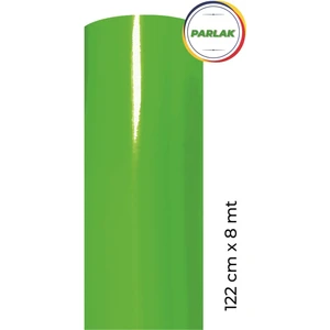 Parlak Yeşil Kendinden Yapışkanlı Kaplama Folyosu 122 CM X 8 MT