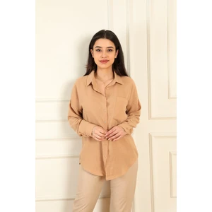 Kadın Keten Gömlek 20153