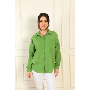 Kadın Keten Gömlek 20153