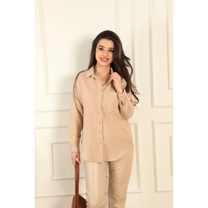 Kadın Keten Gömlek 20153