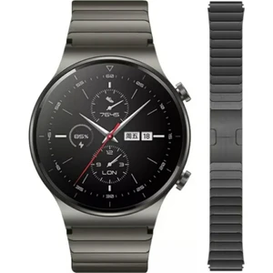 22 MM Universal Paslanmaz Balık Sırtı Çelik Kordon Akıllı Pim Siyah