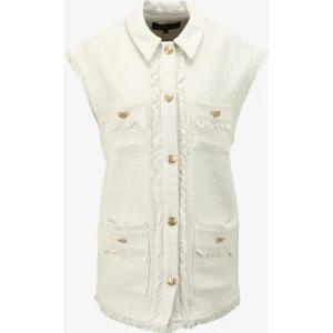 Ekru Kadın Yelek F4SL-YLK0401