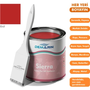 Her Şeyi Boyayan Sierra Tek Bileşen Fayans, Tezgah, Seramik, Mobilya, Zemin Boyası