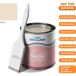 Her Şeyi Boyayan Sierra Tek Bileşen Fayans, Tezgah, Seramik, Mobilya, Zemin Boyası (Dönüşüm Boyası)