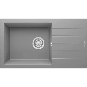 Real Stone P010 Assos 76 Xl Gri Granit Mutfak Eviyesi 76X43.5 cm