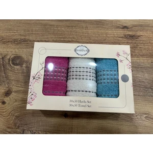 Lüx Kutulu 3lü Hediyelik Mutfak Havlusu 30X50