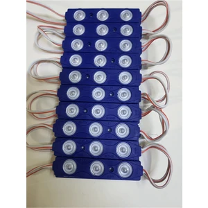 HT Marin Tekne Parmak Modül LED Mercekli Beyaz 10’lu 12 V