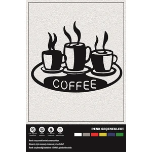 Coffe  Dekoratif Duvar Süsü 30 cm 23 cm